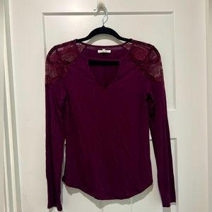 Lace long sleeve